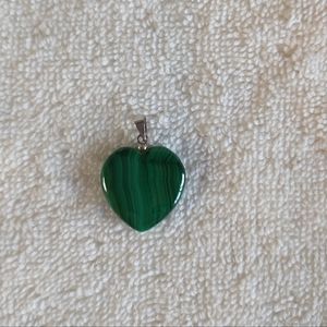 Malachite Heart Pendant